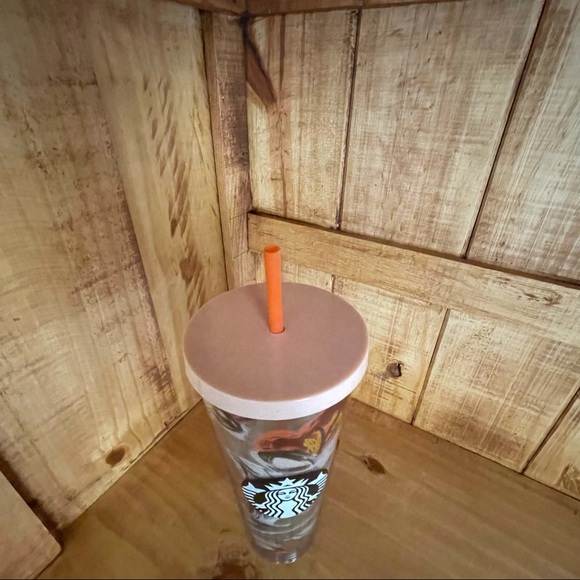 NWT Starbucks Peony Flower Floral Tumbler - Picture 8 of 11